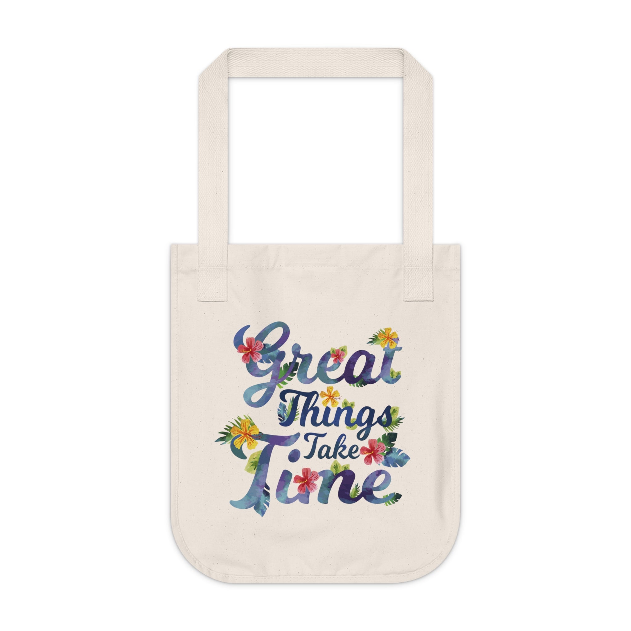 Organic Canvas Tote Bag