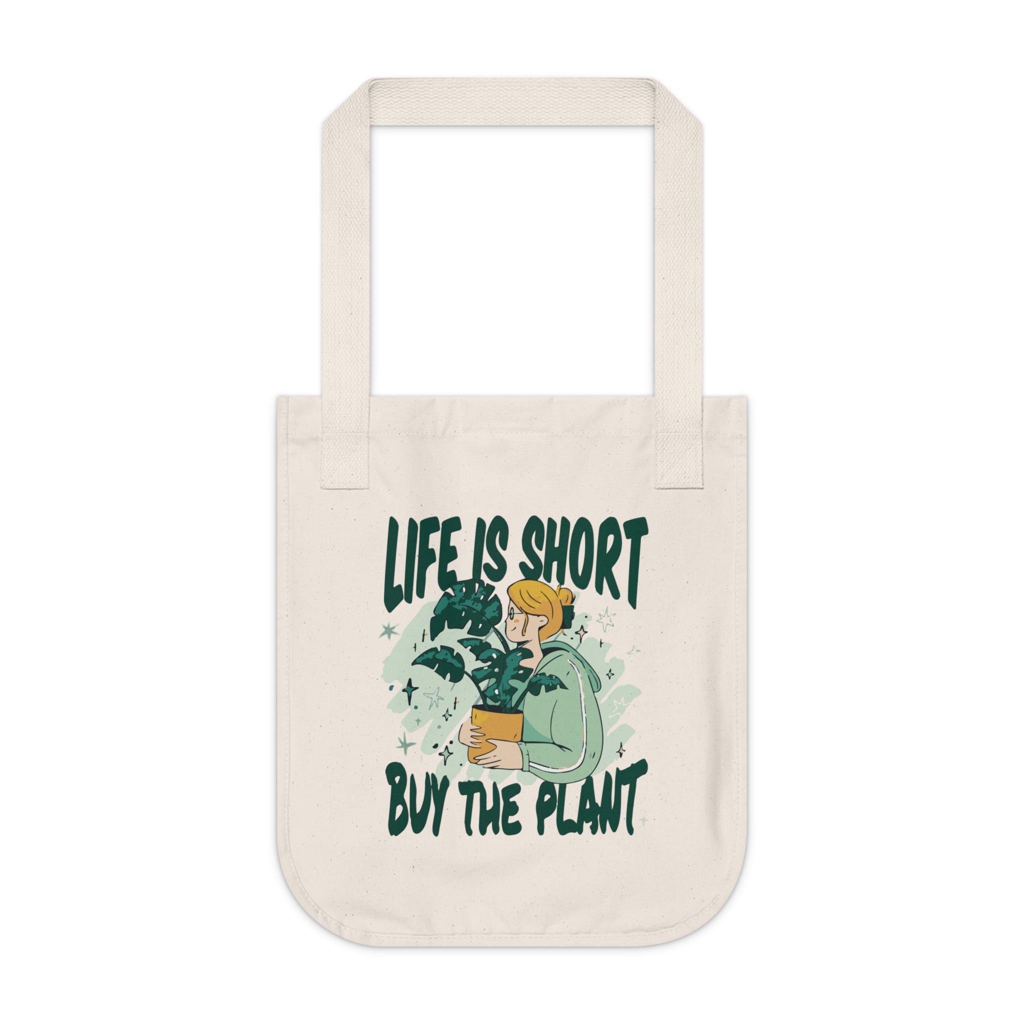 Organic Canvas Tote Bag