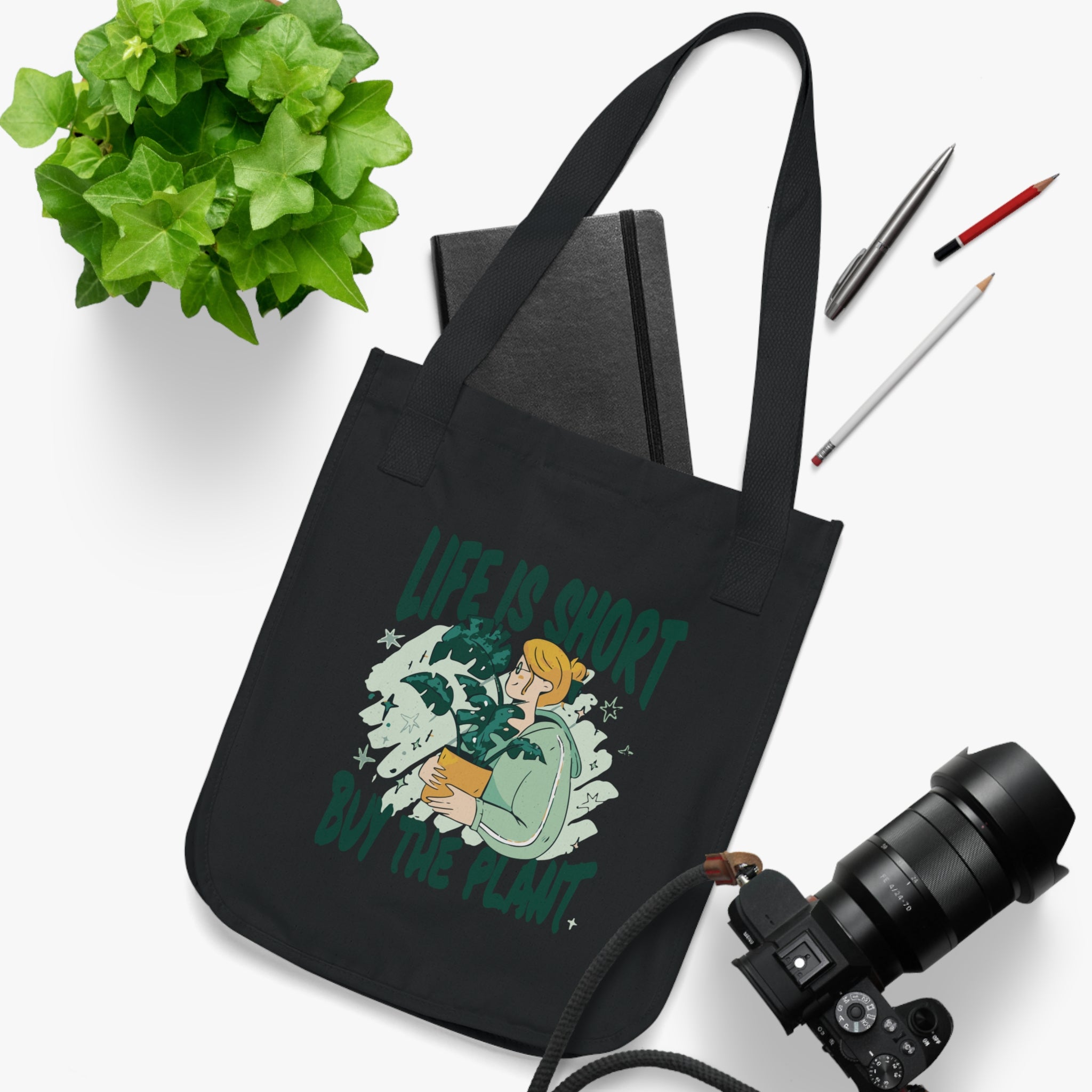 Organic Canvas Tote Bag