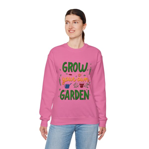 Copy of Unisex Heavy Blend™ Gardening Crewneck Sweatshirt - "Grow Your Own Garden" design - Image 55