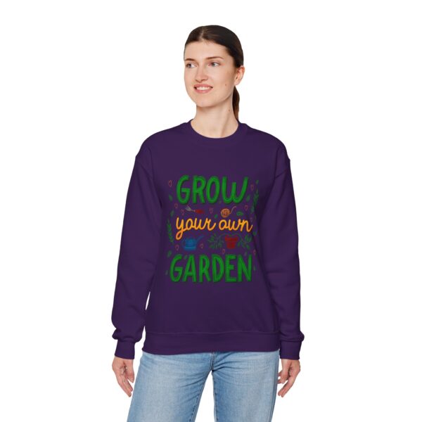 Copy of Unisex Heavy Blend™ Gardening Crewneck Sweatshirt - "Grow Your Own Garden" design - Image 48