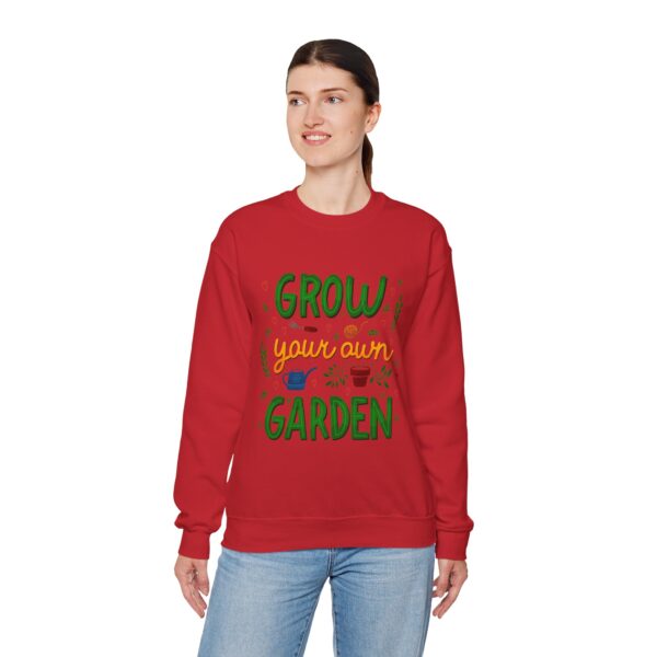 Copy of Unisex Heavy Blend™ Gardening Crewneck Sweatshirt - "Grow Your Own Garden" design - Image 62