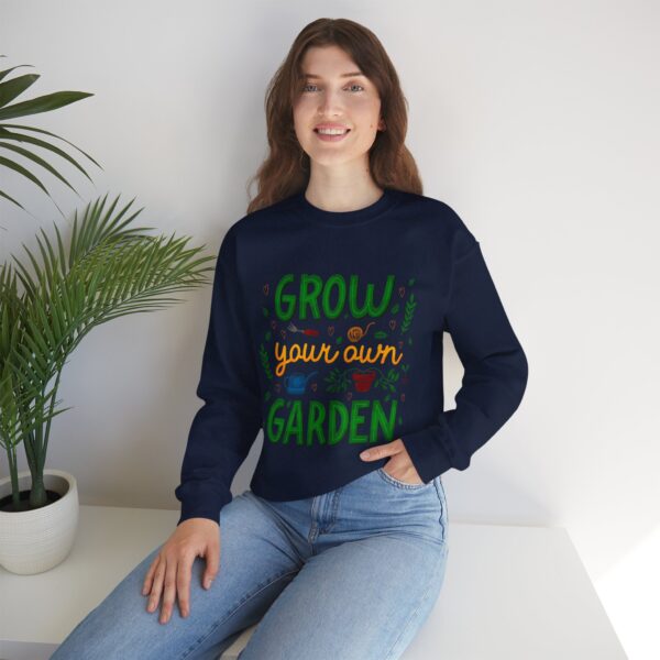 Copy of Unisex Heavy Blend™ Gardening Crewneck Sweatshirt - "Grow Your Own Garden" design - Image 42