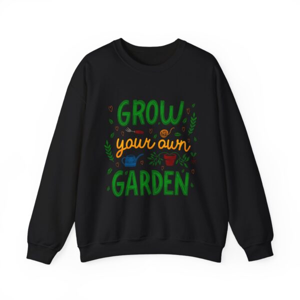 Copy of Unisex Heavy Blend™ Gardening Crewneck Sweatshirt - "Grow Your Own Garden" design - Image 8