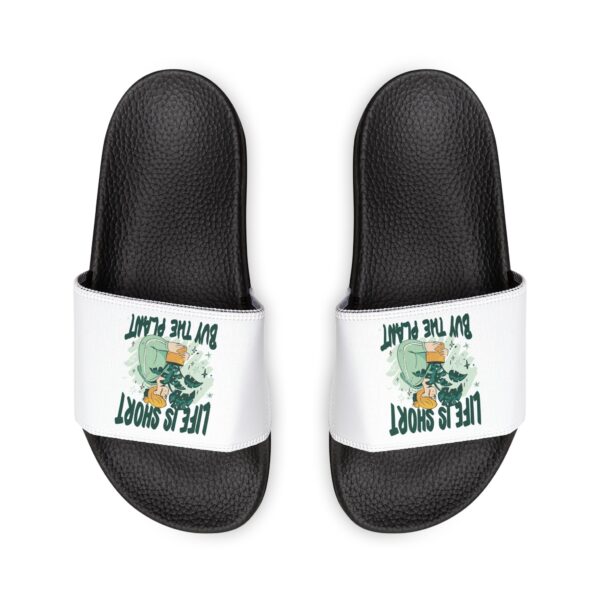 Personalized Sandals for Men - LIFE IS SHORT, BUY THE PLANT - Image 12