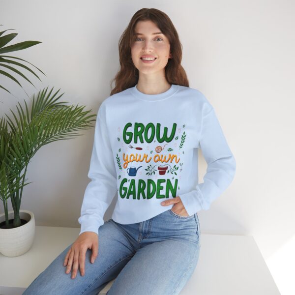 Copy of Unisex Heavy Blend™ Gardening Crewneck Sweatshirt - "Grow Your Own Garden" design - Image 35