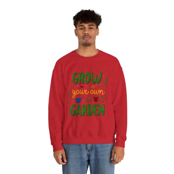 Copy of Unisex Heavy Blend™ Gardening Crewneck Sweatshirt - "Grow Your Own Garden" design - Image 61