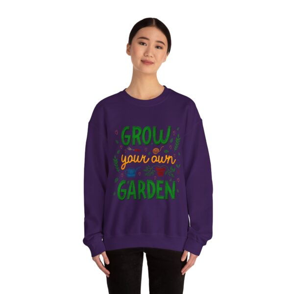 Copy of Unisex Heavy Blend™ Gardening Crewneck Sweatshirt - "Grow Your Own Garden" design - Image 46