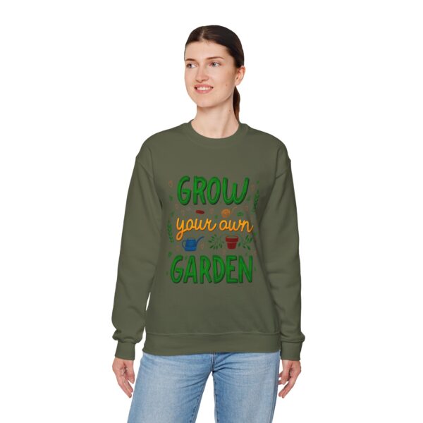 Copy of Unisex Heavy Blend™ Gardening Crewneck Sweatshirt - "Grow Your Own Garden" design - Image 27