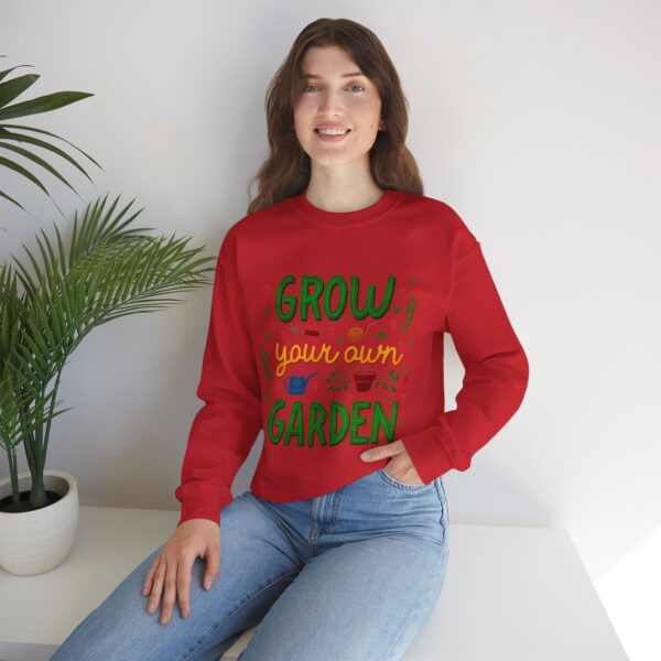 Copy of Unisex Heavy Blend™ Gardening Crewneck Sweatshirt - "Grow Your Own Garden" design - Image 63