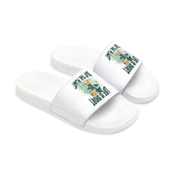 Personalized Sandals for Men - LIFE IS SHORT, BUY THE PLANT - Image 3