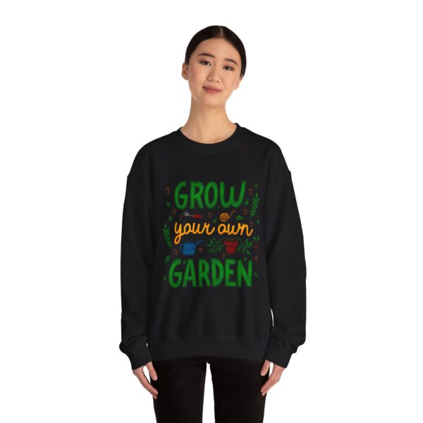 Copy of Unisex Heavy Blend™ Gardening Crewneck Sweatshirt - "Grow Your Own Garden" design - Image 11