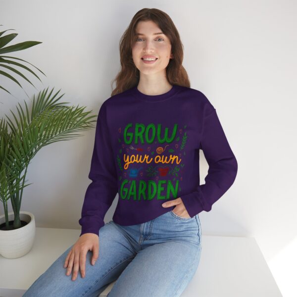 Copy of Unisex Heavy Blend™ Gardening Crewneck Sweatshirt - "Grow Your Own Garden" design - Image 49