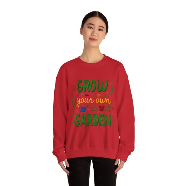 Copy of Unisex Heavy Blend™ Gardening Crewneck Sweatshirt - "Grow Your Own Garden" design - Image 60