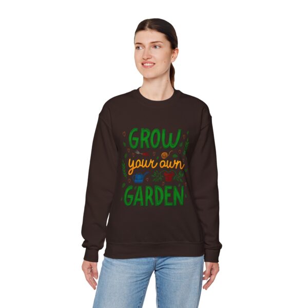 Copy of Unisex Heavy Blend™ Gardening Crewneck Sweatshirt - "Grow Your Own Garden" design - Image 20