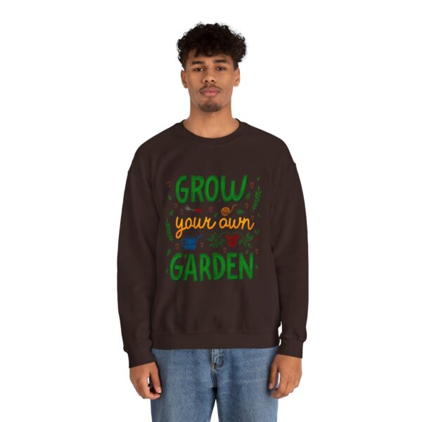 Copy of Unisex Heavy Blend™ Gardening Crewneck Sweatshirt - "Grow Your Own Garden" design - Image 19