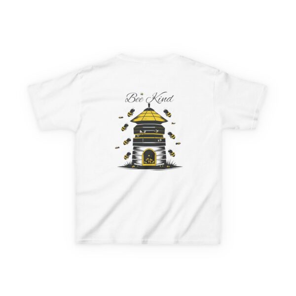 Kids Bee Kind Tee, Cute Bee T-Shirt for Children, Eco-Friendly Kids Gear, Nature Lover Gift, Birthday and Everyday Wear - Image 2