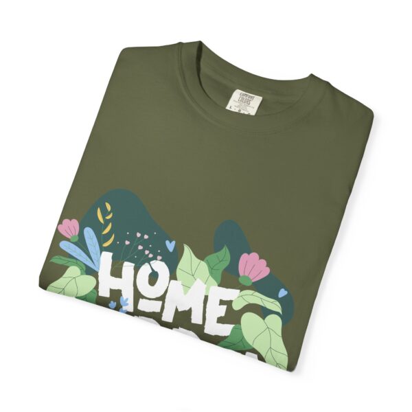 Unisex Garment-Dyed T-shirt – "Home Garden" Design - Image 7