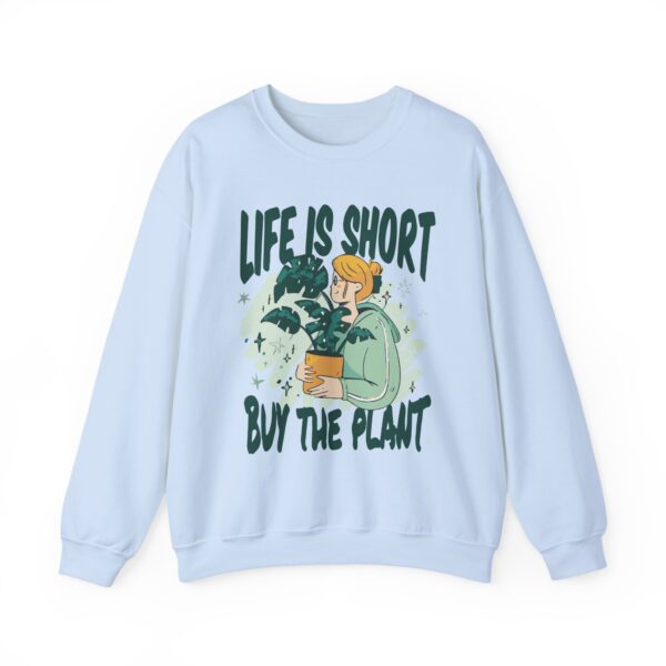 Unisex Heavy Blend™ Crewneck Sweatshirt – “Life is Short, Buy The Plants” Design - Image 17