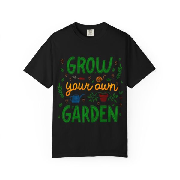 Unisex Garment-Dyed T-shirt – “Grow Your Own Garden” design - Image 13