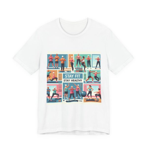 Unisex Jersey Short Sleeve Tee - Image 3