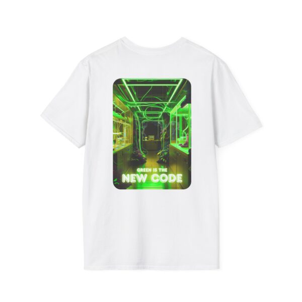 Unisex Softstyle T-Shirt with Futuristic Design - The Byte Brigade, Tech Enthusiast Gift, Gaming Merchandise, Cyberpunk Apparel, [...] - Image 2