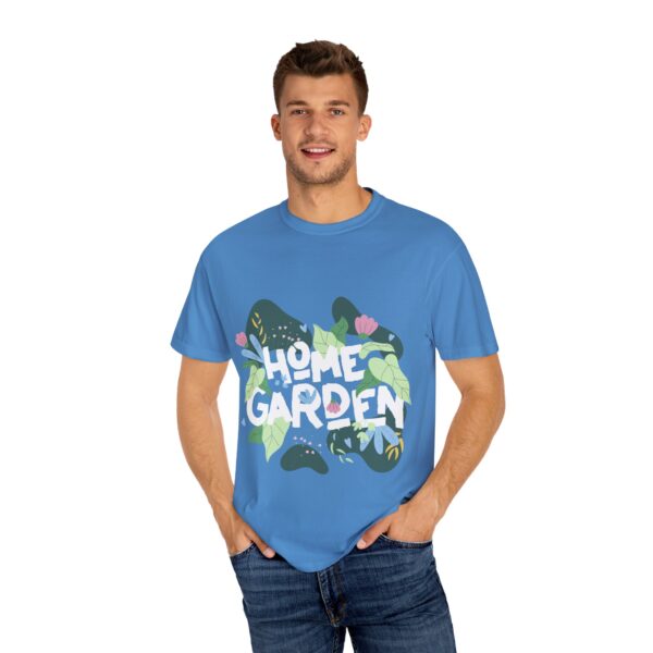 Unisex Garment-Dyed T-shirt – "Home Garden" Design - Image 16