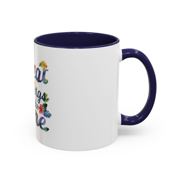 Accent Coffee Mug – “Great Things Take Time” Design - Image 6