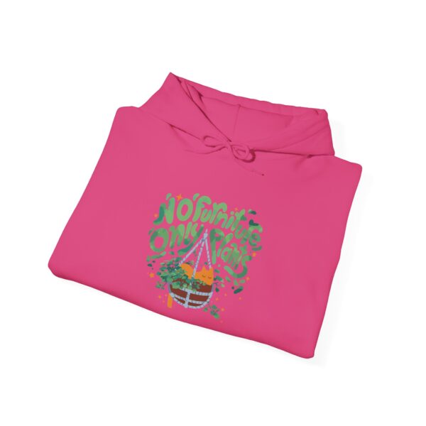Unisex Heavy Blend™ Hooded Sweatshirt – “No Furniture, Only Plants” Design - Image 28