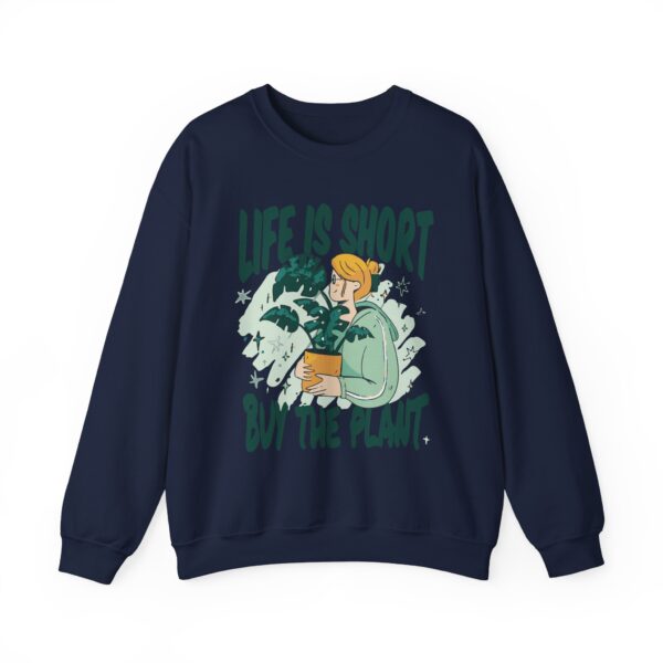 Unisex Heavy Blend™ Crewneck Sweatshirt – “Life is Short, Buy The Plants” Design - Image 21