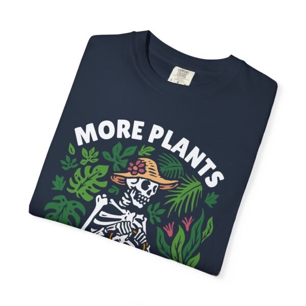 Unisex Garment-Dyed T-shirt – “More Plants, Less Problems” Design - Image 19