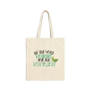 Cotton Canvas Tote Bag