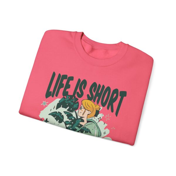 Unisex Heavy Blend™ Crewneck Sweatshirt – “Life is Short, Buy The Plants” Design - Image 31