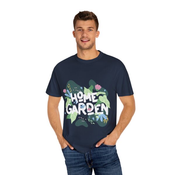 Unisex Garment-Dyed T-shirt – "Home Garden" Design - Image 24