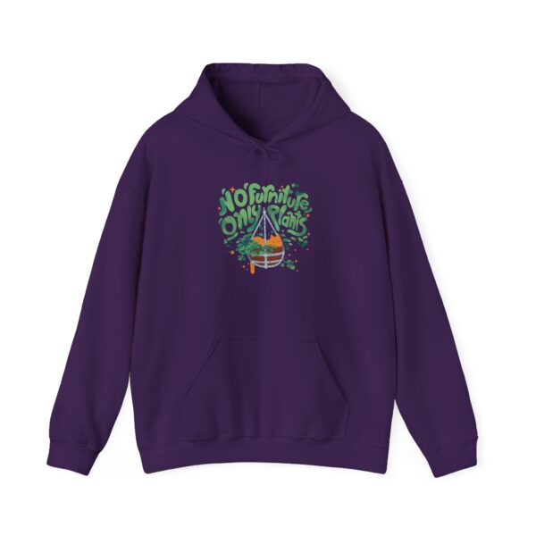 Unisex Heavy Blend™ Hooded Sweatshirt – “No Furniture, Only Plants” Design - Image 21