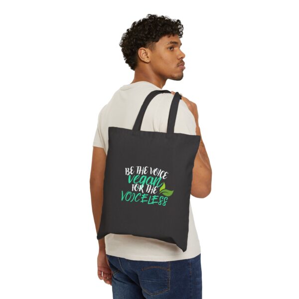 Cotton Canvas Tote Bag - Image 3