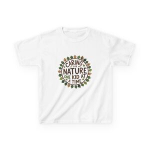 Eco-Friendly Kids Tee, Nature Conservation Shirt, Animal Lovers Gift, Children's Environmental Tee, Earth Day Outfit