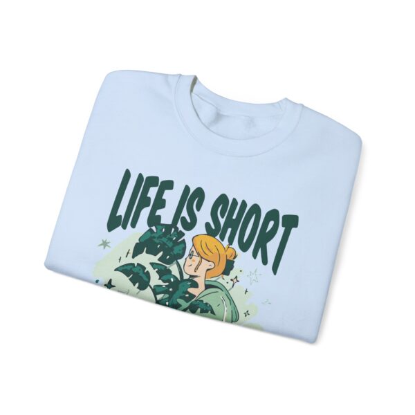 Unisex Heavy Blend™ Crewneck Sweatshirt – “Life is Short, Buy The Plants” Design - Image 19