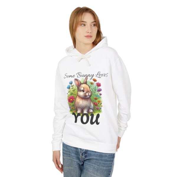 Unisex Lightweight Hooded Sweatshirt - Image 3