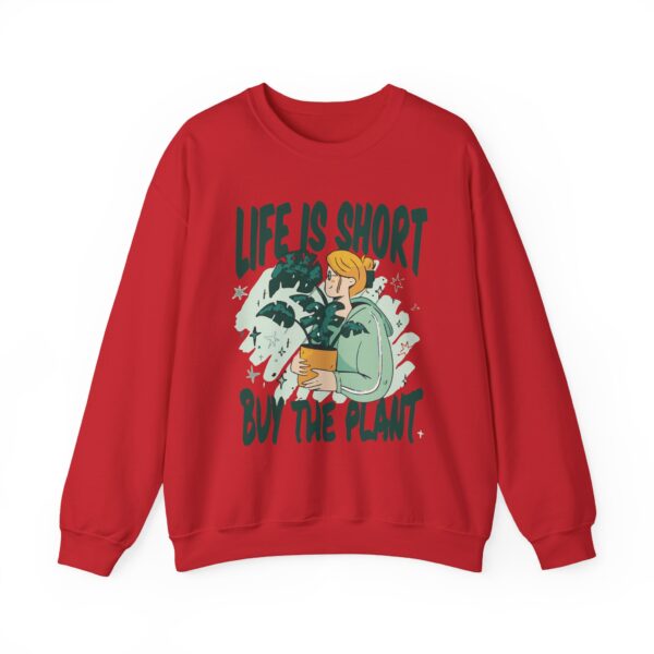 Unisex Heavy Blend™ Crewneck Sweatshirt – “Life is Short, Buy The Plants” Design - Image 33