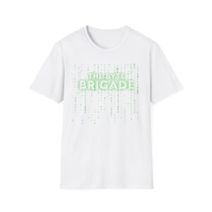 Unisex Softstyle T-Shirt with Futuristic Design - The Byte Brigade, Tech Enthusiast Gift, Gaming Merchandise, Cyberpunk Apparel, [...]