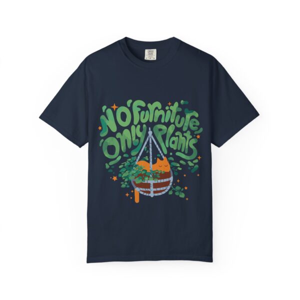 Unisex Garment-Dyed T-shirt – “No Furniture, Only Plants” design - Image 21
