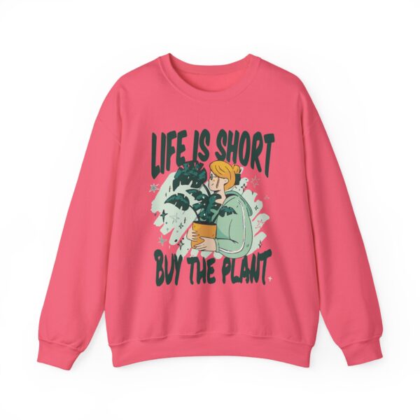 Unisex Heavy Blend™ Crewneck Sweatshirt – “Life is Short, Buy The Plants” Design - Image 29