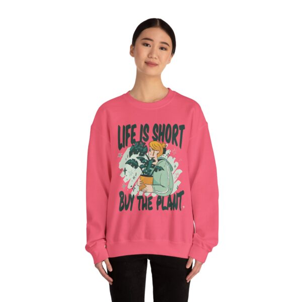 Unisex Heavy Blend™ Crewneck Sweatshirt – “Life is Short, Buy The Plants” Design - Image 32