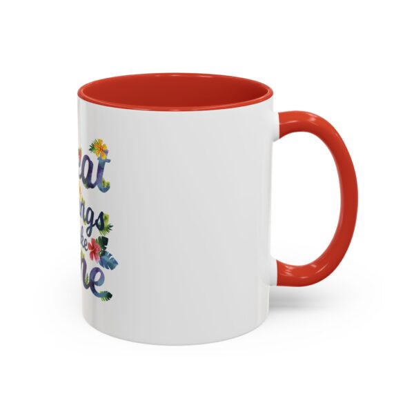 Accent Coffee Mug – “Great Things Take Time” Design - Image 14