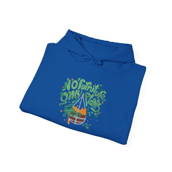 Unisex Heavy Blend™ Hooded Sweatshirt – “No Furniture, Only Plants” Design - Image 16