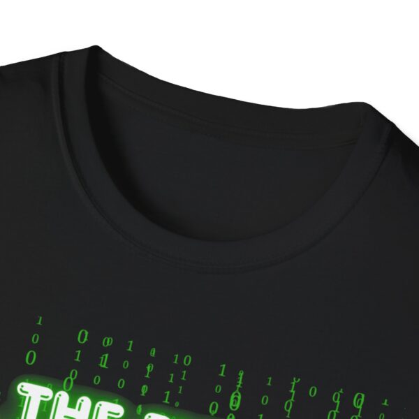 Unisex Softstyle T-Shirt with Futuristic Design - The Byte Brigade, Tech Enthusiast Gift, Gaming Merchandise, Cyberpunk Apparel, [...] - Image 7