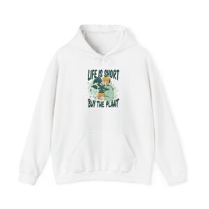 Unisex Heavy Blend™ Hooded Sweatshirt – “Life is Short, Buy The Plants” Design
