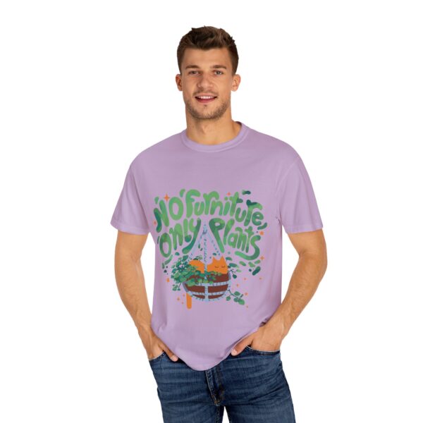 Unisex Garment-Dyed T-shirt – “No Furniture, Only Plants” design - Image 28