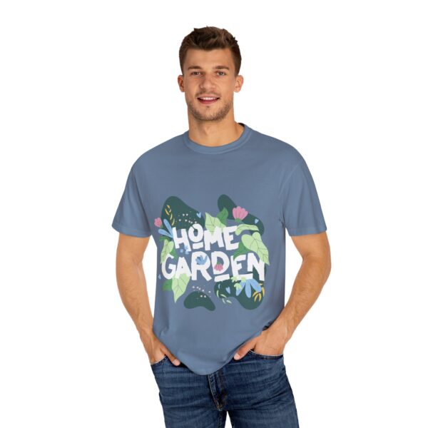 Unisex Garment-Dyed T-shirt – "Home Garden" Design - Image 12